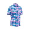 Teroprints Neon Palm Tree 2 Hawaiian Shirt 2