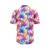 Teroprints Neon Palm Tree 3 Hawaiian Shirt 1