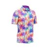 Teroprints Neon Palm Tree 3 Hawaiian Shirt 2