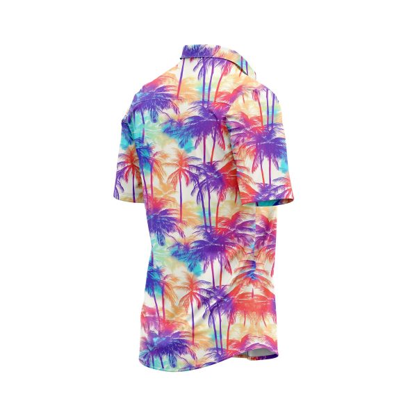 Teroprints Neon Palm Tree 3 Hawaiian Shirt 3