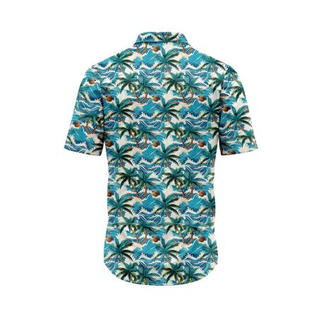 Teroprints PALM WAVE HAWAIIAN SHIRT 1