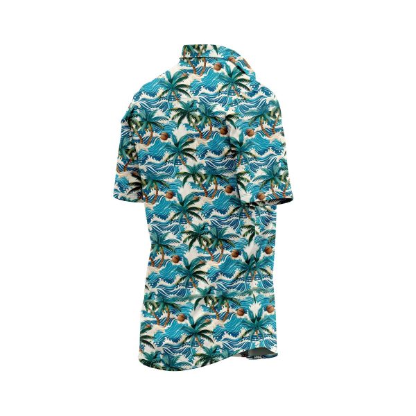 Teroprints PALM WAVE HAWAIIAN SHIRT 3