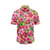 Teroprints PINK HIBISCUS HAWAIIAN SHIRT 0