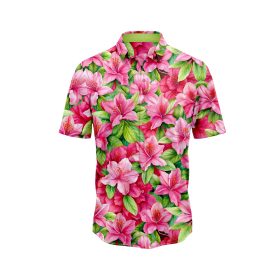 Pink Hibiscus Hawaiian Shirt