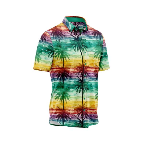 Teroprints Palm Tree 8 Hawaiian Shirt 2