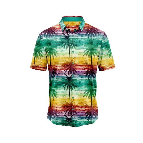 Teroprints Palm Tree 8 Hawaiian Shirt