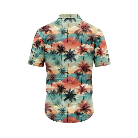 Teroprints Palm Tree Hawaiian Shirt 1