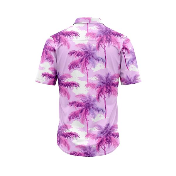 Teroprints Pink Palm Tree Hawaiian Shirt 1