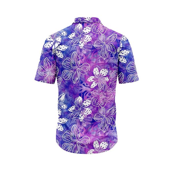 Teroprints Purple Blossom Hawaiian Shirt 1