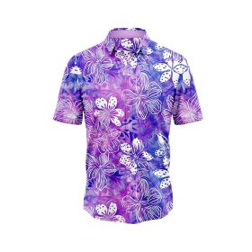 Purple Blossom Hawaiian Shirt