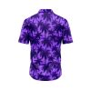 Teroprints Purple Palm Tree 2 Hawaiian Shirt 1