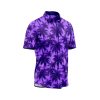 Teroprints Purple Palm Tree 2 Hawaiian Shirt 2