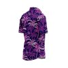 Teroprints Purple Palm Tree Hawaiian Shirt 3