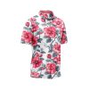 Teroprints RADIANT RED FLORAL HAWAIIAN SHIRT 2