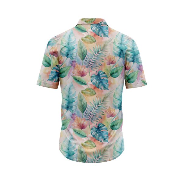 Teroprints RAINBOW LEAF HAWAIIAN SHIRT 1