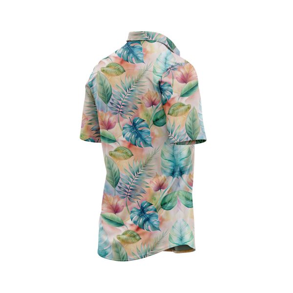 Teroprints RAINBOW LEAF HAWAIIAN SHIRT 3