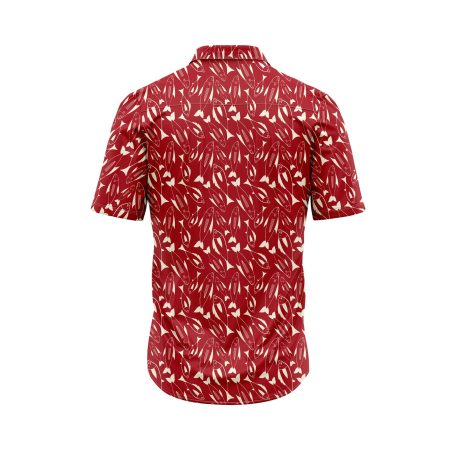 Teroprints Red Fish Hawaiian Shirt 1