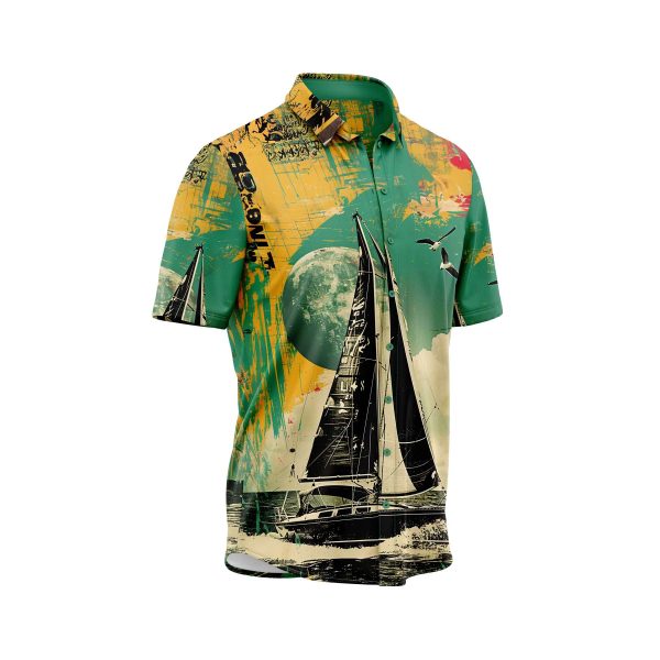 Teroprints SAILING ADVENTURE 2 HAWAIIAN SHIRT 2