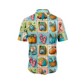 Seaside Icons Hawaiian Shirt