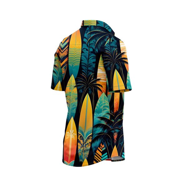 Teroprints SURFBOARD HAWAIIAN SHIRT 3