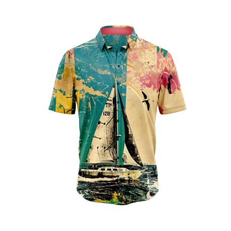 Teroprints Sailing Adventure Hawaiian Shirt 0