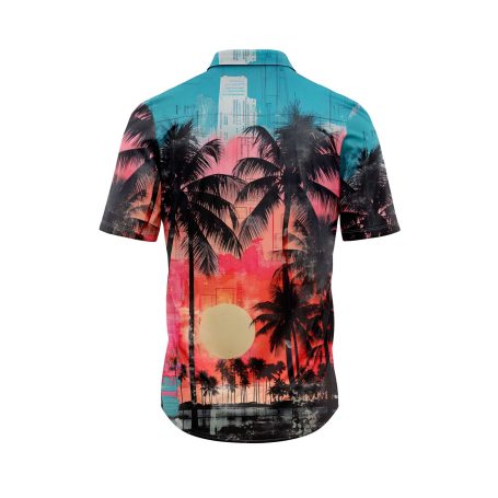 Teroprints Sunset Beach 2 Hawaiian Shirt 1