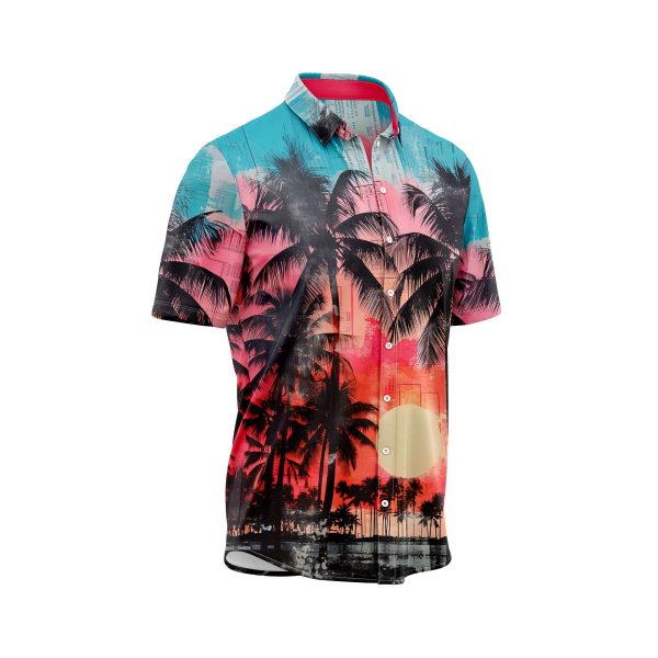 Teroprints Sunset Beach 2 Hawaiian Shirt 2