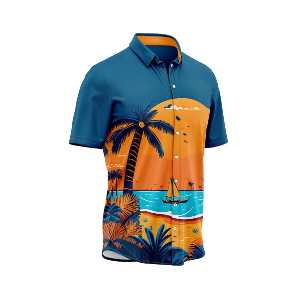 Teroprints Sunset Beach Hawaiian Shirt 2