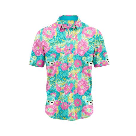 Teroprints TROPICAL BLOSSOM 3 HAWAIIAN SHIRT 0