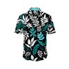 Teroprints TROPICAL DARK LEAF HAWAIIAN SHIRT 0