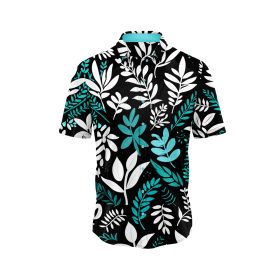 Tropical Dark Leaf Hawaiian Shirt