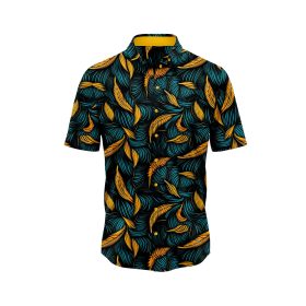 Tropical Feather Hawaiian Shirt