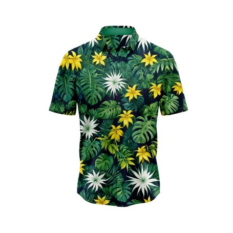 Teroprints TROPICAL FOREST 6 HAWAIIAN SHIRT 0