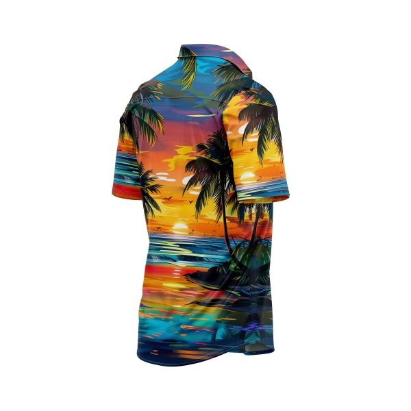 Teroprints TROPICAL SUNSET HAWAIIAN SHIRT 3