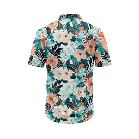 Teroprints Tropical Blossom Hawaiian Shirt 1