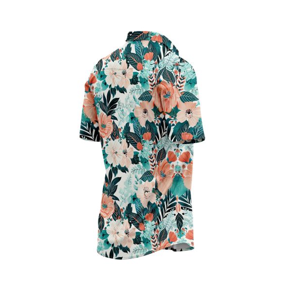 Teroprints Tropical Blossom Hawaiian Shirt 3