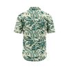 Teroprints Tropical Jade Leaf Hawaiian Shirt 1