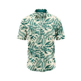 Tropical Jade Leaf Hawaiian Shirt