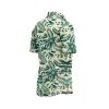 Teroprints Tropical Jade Leaf Hawaiian Shirt 3