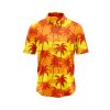 Teroprints Warm Sunset Palm Tree 2 Hawaiian Shirt