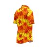 Teroprints Warm Sunset Palm Tree 2 Hawaiian Shirt 3