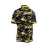 Teroprints Yellow Palm Beach Hawaiian Shirt 2