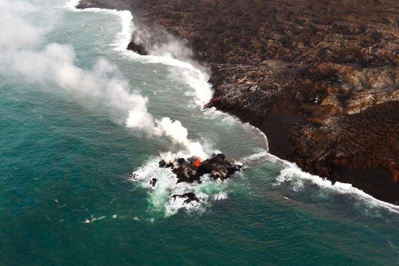 The Big Island of Hawaii is known for its ongoing volcanic activity, which contributes to its continual growth