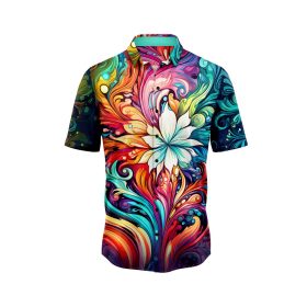 Vibrant Bloom Hawaiian Shirt