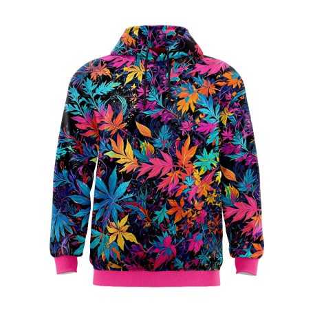 Vibrant Leaf Hoodie