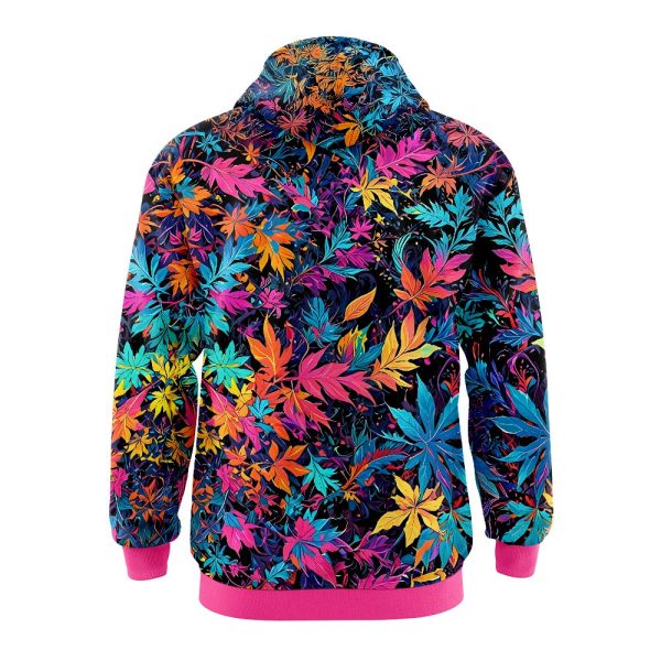 Vibrant Leaf Hoodie