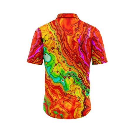 Vibrant Marble Hawaiian Shirt 11