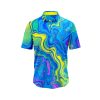 Vibrant Marble Hawaiian Shirt 12