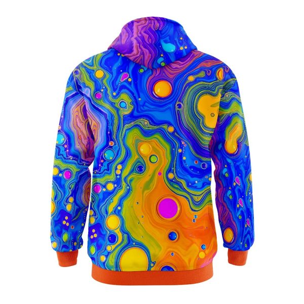 Vibrant Marble Hoodie 10