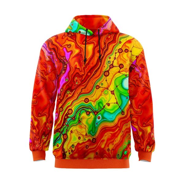 Vibrant Marble Hoodie 11